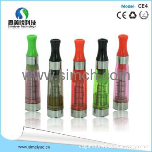 Newest cigarettes clearomizer long/short wick CE4 clearomizer
